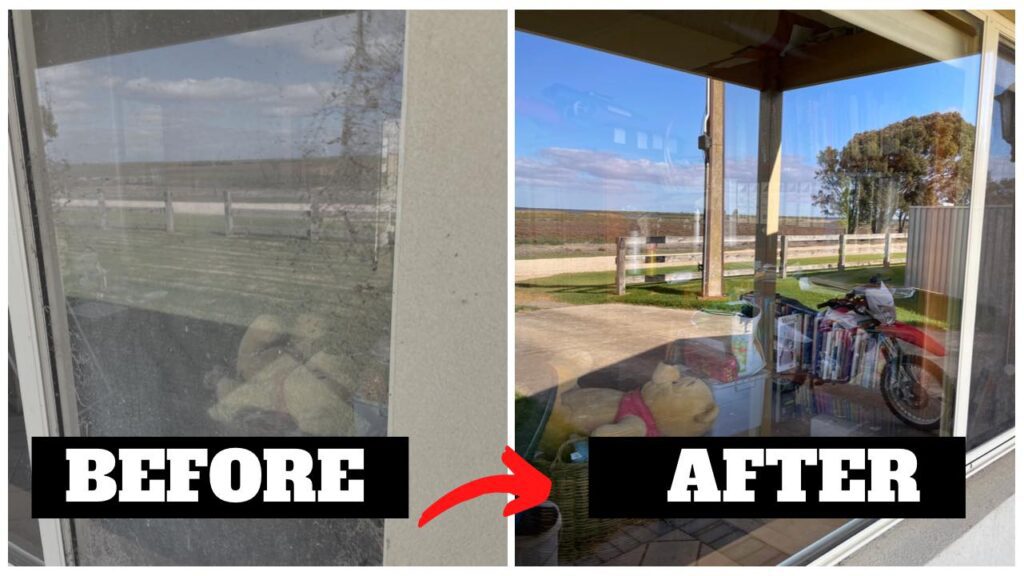 Kilted Cleaners before and after