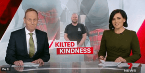 Kilted Cleaners 7News