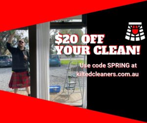 Kilted Cleaners SPRING
